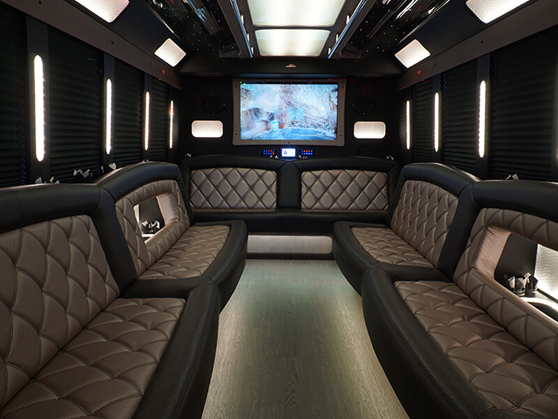 Napa limo bus 25-passenger limo